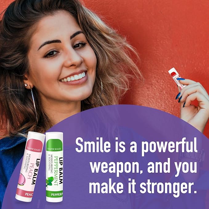 AZEN 200 Pack Lip Balm, Natural