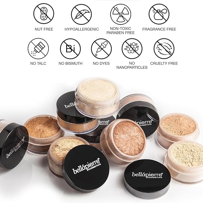 bellapierre Mineral Foundation SPF 15 - Loose Powder - Acorn 32 Oz