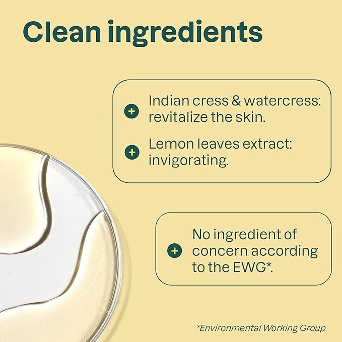 ATTITUDE Body Cream, EWG Verified Moisturizer, Vegan Moisturizing Products For Dry Skin, Dermatologically Tested, Lemon Leaves, 8 Fl Oz (Pack of 6)