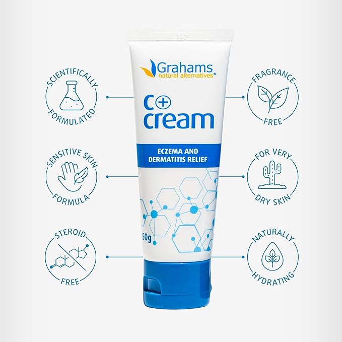 C+ Eczema & Dermatitis Cream 50g 1.76oz