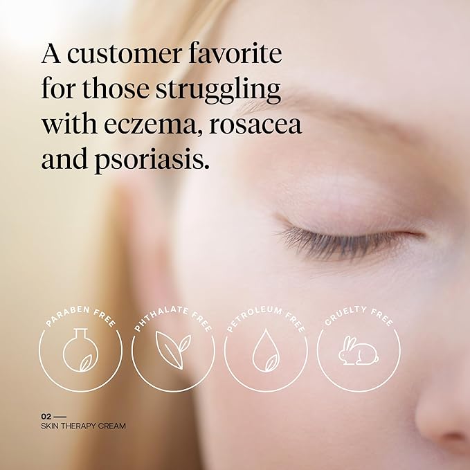 FIRST HONEY® Manuka Honey Cream for Dry & Itchy Skin | Fast Relief for Eczema, Rosacea, Psoriasis, & Dermatitis | Natural & No Fillers | Safe for Babies & Toddlers | 3.5 oz