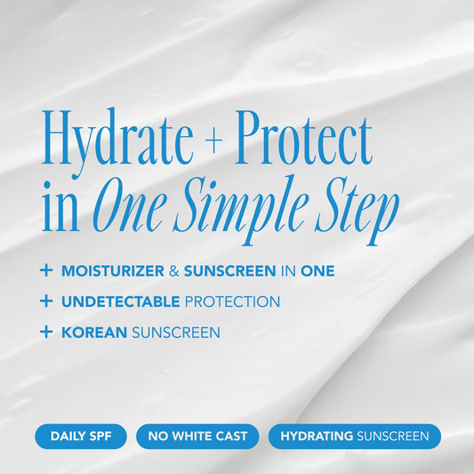 The Face Shop Rice Ceramide Sun Barrier Set - Rice Extract Korean Moisturizer & Daily Hydrating Facial Sunscreen