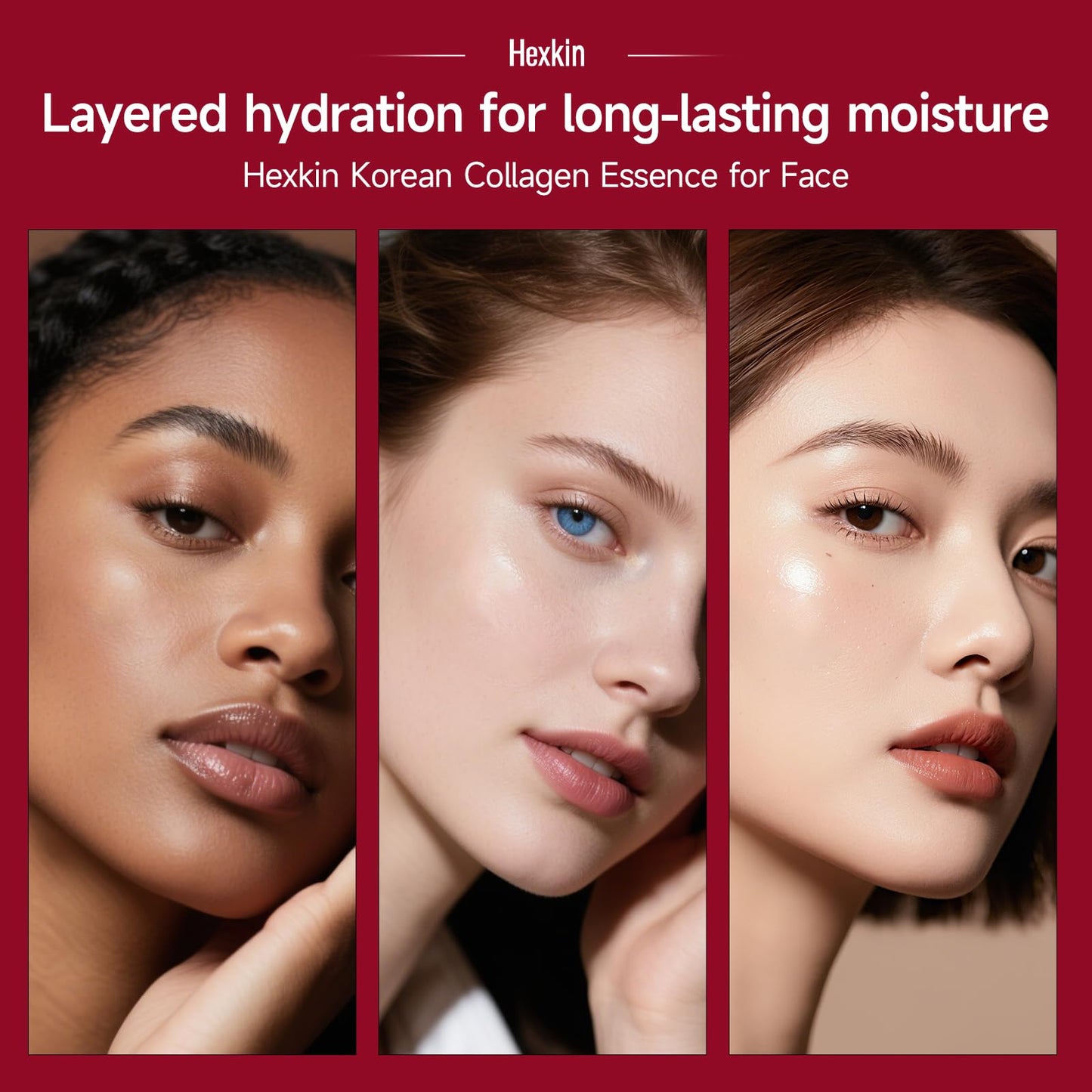 Hexkin Rejuvenating Face Serum Ampoule Set,Daily Essence with Hyaluronic Acid & Antioxidants | Korean Skincare for Hydrating, Firming, and Radiance Boost (5 x 2ml)