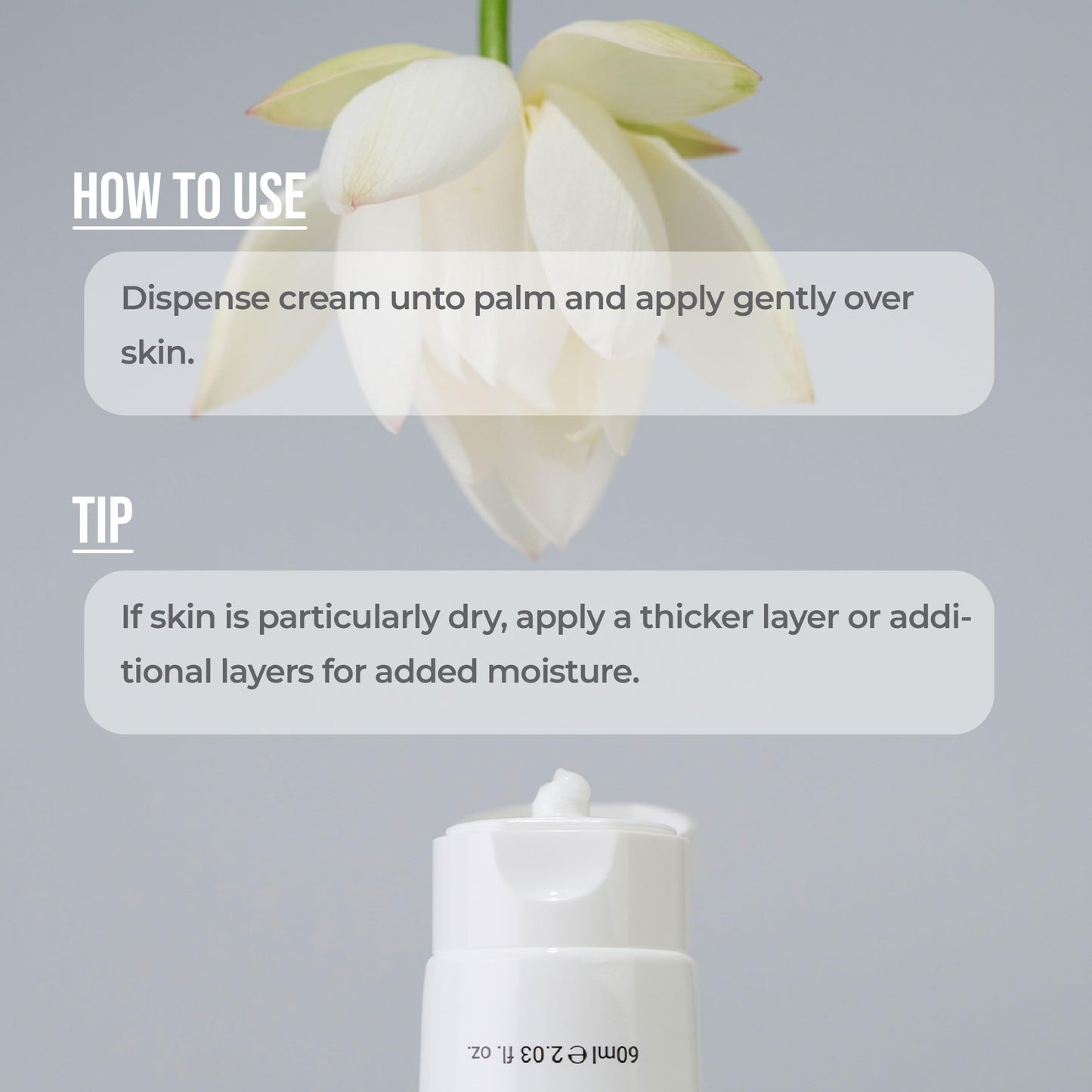 ROVECTIN Calming Lotus Water Cream - Lightweight Face Moisturizer for Oily, Combination Skin | 75% Lotus Water Extract For Skin Purifying, Anti-Aging | Vegan Korean Skincare (2.03 fl.oz) [2 Pack]