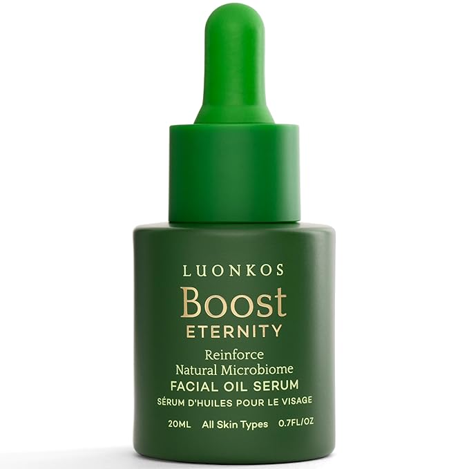 Eternity Oil Face Serum 20ml - Deep Hydration & Soothing for All Skin Types, with Forest Microbes, Squalane and Vitamin E - Revitalizes and Strengthens Skin Barrier