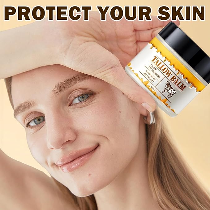 Beef Tallow and Honey Balm