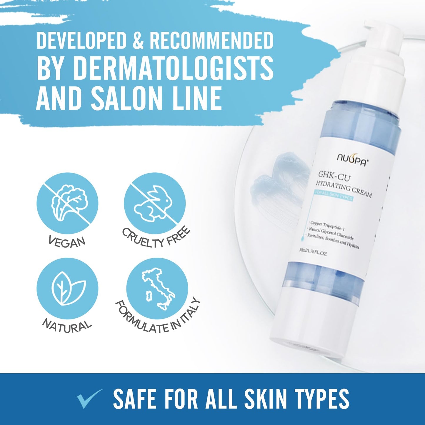 Dr. Dennis Gross Plump & Smooth Limited Edition Kit – DermInfusions™ Blur + Repair Cream (0.67 oz) + 5 Alpha Beta® Universal Daily Peels | Hydrate, Exfoliate & Smooth Fine Lines