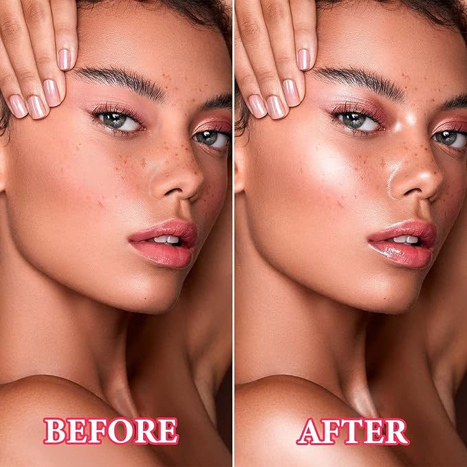 Face Glitter Blush Shimmer Waterproof Highlighter Blusher Powder,Facial