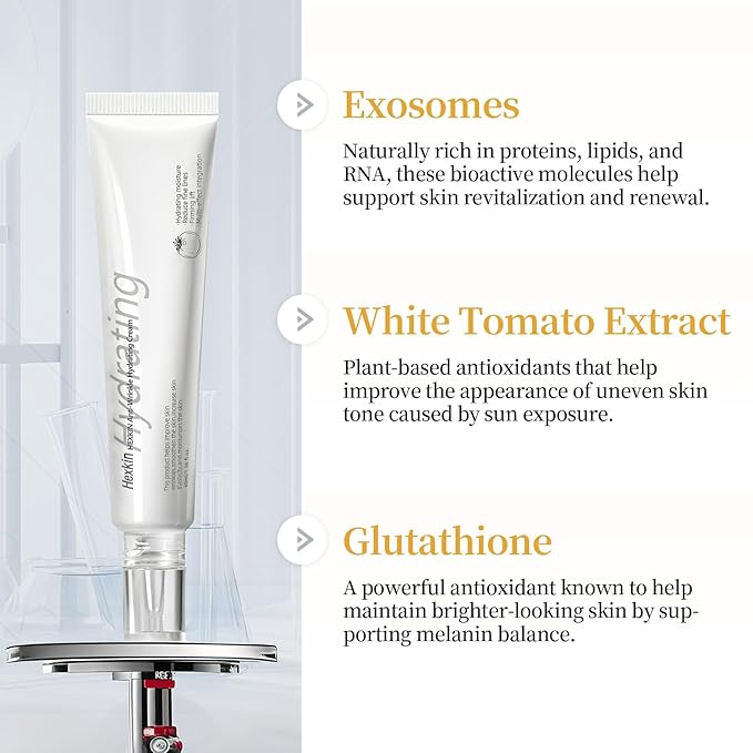 Camellia Cream Hydrating Repair Face Moisturizer – Reduce Fine Lines, Firming & Lift with PDRN. For All Skin Types, (Sensitive Skin) 40ml / 1.36 oz.