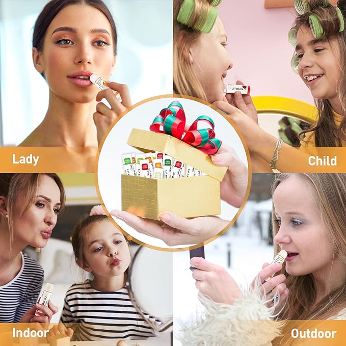 DMSKY 120 Pack Lip Balm, Lip