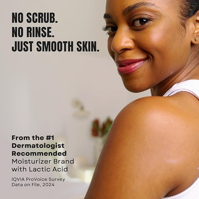 AmLactin KP Bumps Be Gone - 3 oz Keratosis Pilaris Moisturizing Cream with 15% Lactic Acid - Exfoliator and Moisturizer for Dry, Rough and Bumpy Skin (Packaging May Vary)