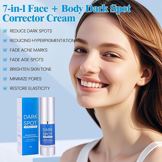 Dark Spot Remover for Face,Dark Spot Corrector, Dark Spot Serum for Sun Spots, Age Spots, Brown Spots,Acne Scars,Melasma Brown Spot -Advanced Formula with Niacinamide Retinol for Women (1.0 Fl Oz)