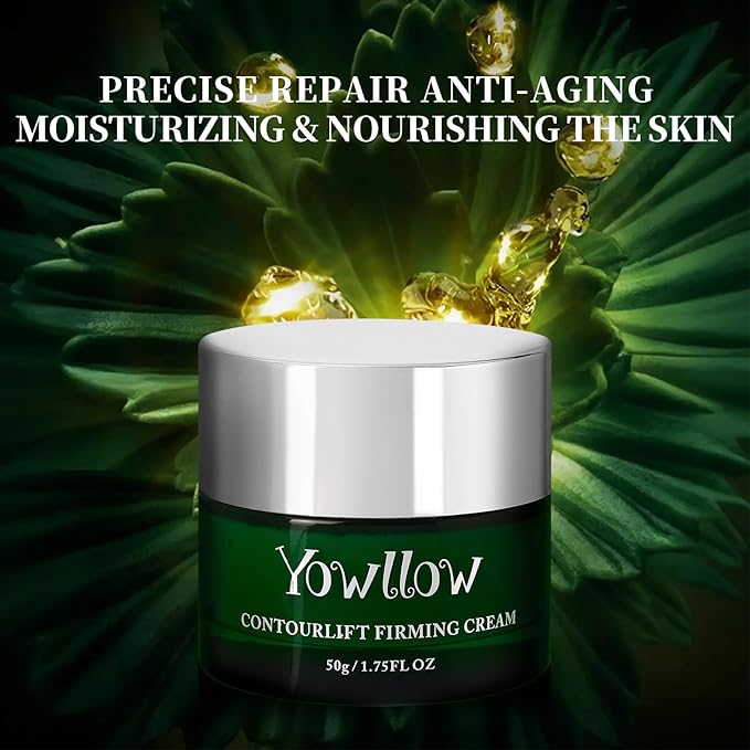 Anti-Aging Skin Moisturizer,Hydrating & Firming Facial Cream to Help Face Neck Lifting,Tightening and Reducing Wrinkle,Light Repair Cream for Women Men