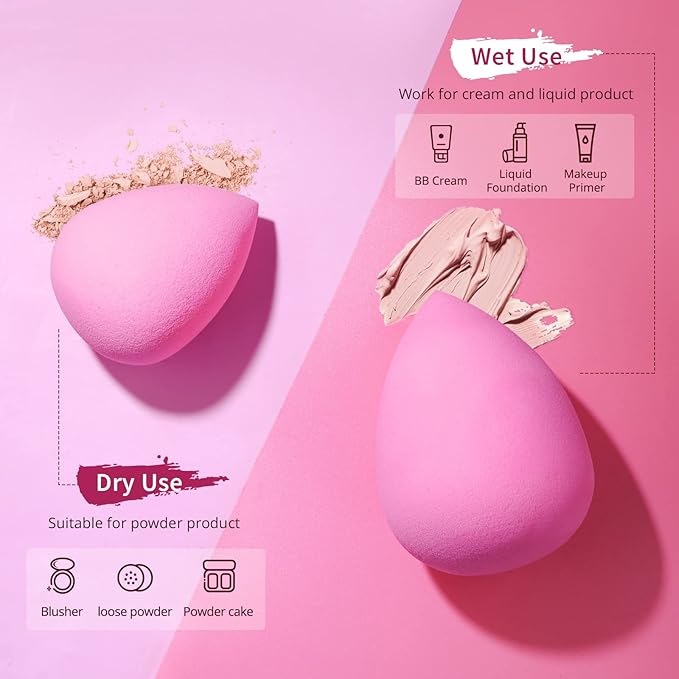 BEAKEY Latex-Free Blender Makeup Sponge