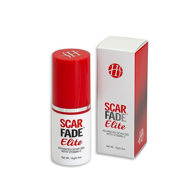 Elite Advanced Scar Treatment, Scar Removal, Scar Therapy, Scar Prevention, Anti Scar Gel with Silicone & Vitamin C -15g
