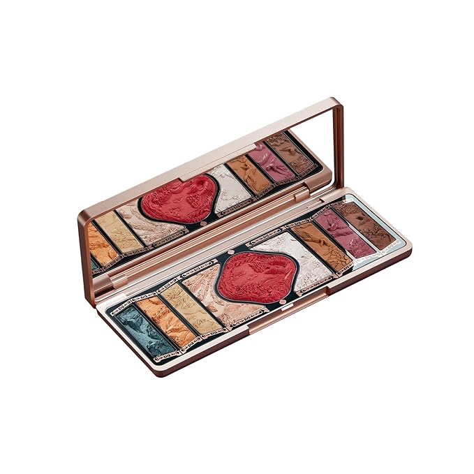 FLORASIS Floral Engraving Phoenix Makeup Palette (01 Gold