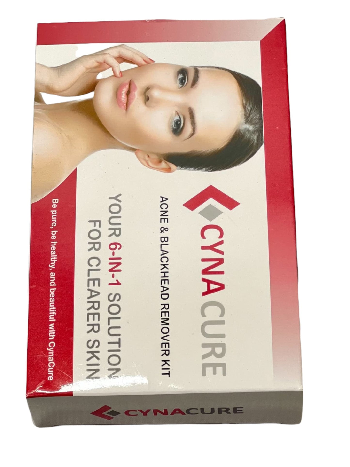 German Stainless Professional Set of 6- Blackhead Remover Comedones Extractor Acne Removal Kit for Blemish,Whitehead Popping, Zit Removing for Nose Face Tools-Blackhead Removal w/Zipper Leather case