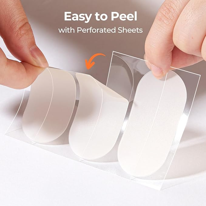 TKTK Large Pimple Patches for Face, 60 x 30 mm XL Acne Patches, Big Hydrocolloid Bandages for Body, Back, Forehead, Chin, Neck Blemish Zit Breakouts (Oval, Square, Dot 5 Sizes 124 Count)