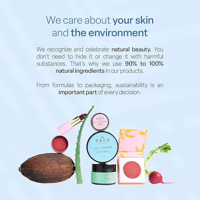 TEIA Cosmetics - Moisturizing Light Coverage Foundation, Natural cruelty-free. (GOLDEN)