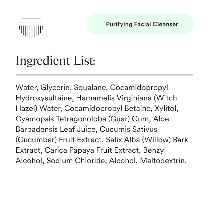 Purifying Facial Cleanser, Soothe and Relieve Seborrheic Dermatitis - 4 fl oz