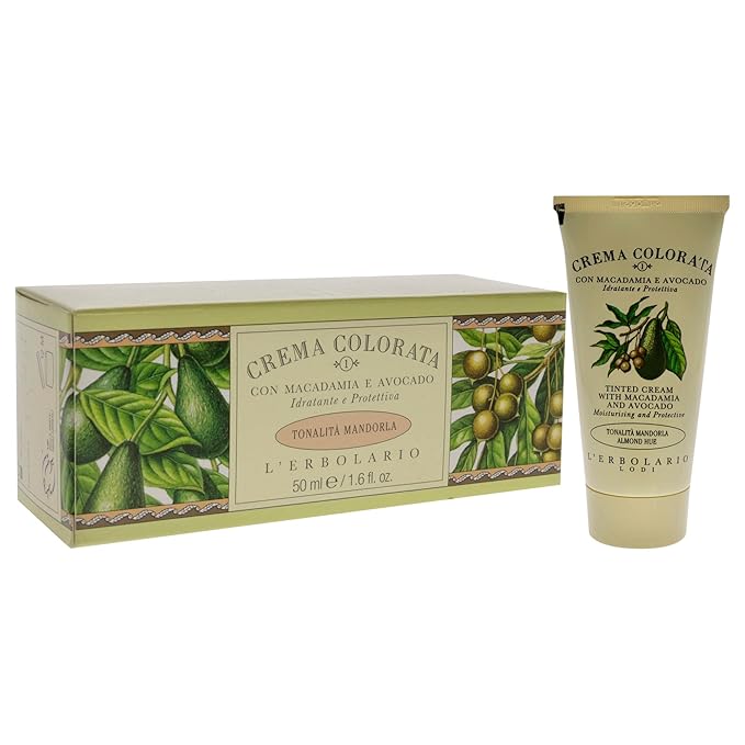 Tinted Cream - Almond Hue by LErbolario for 1.6 oz