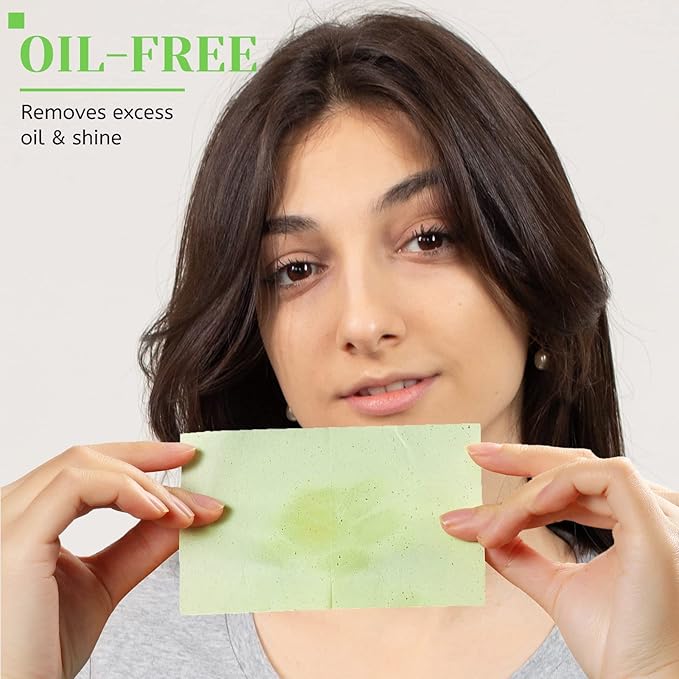 Oil Blotting Sheets for Face - Green Tea,26%