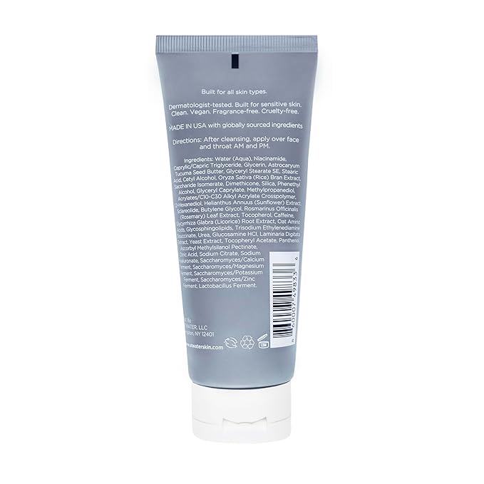 ATWATER Skin Armor Men's Face Moisturizer, Hydrating Anti-Aging Formula with Niacinamide and Licorice Root for All Skin Types - 3.4 oz