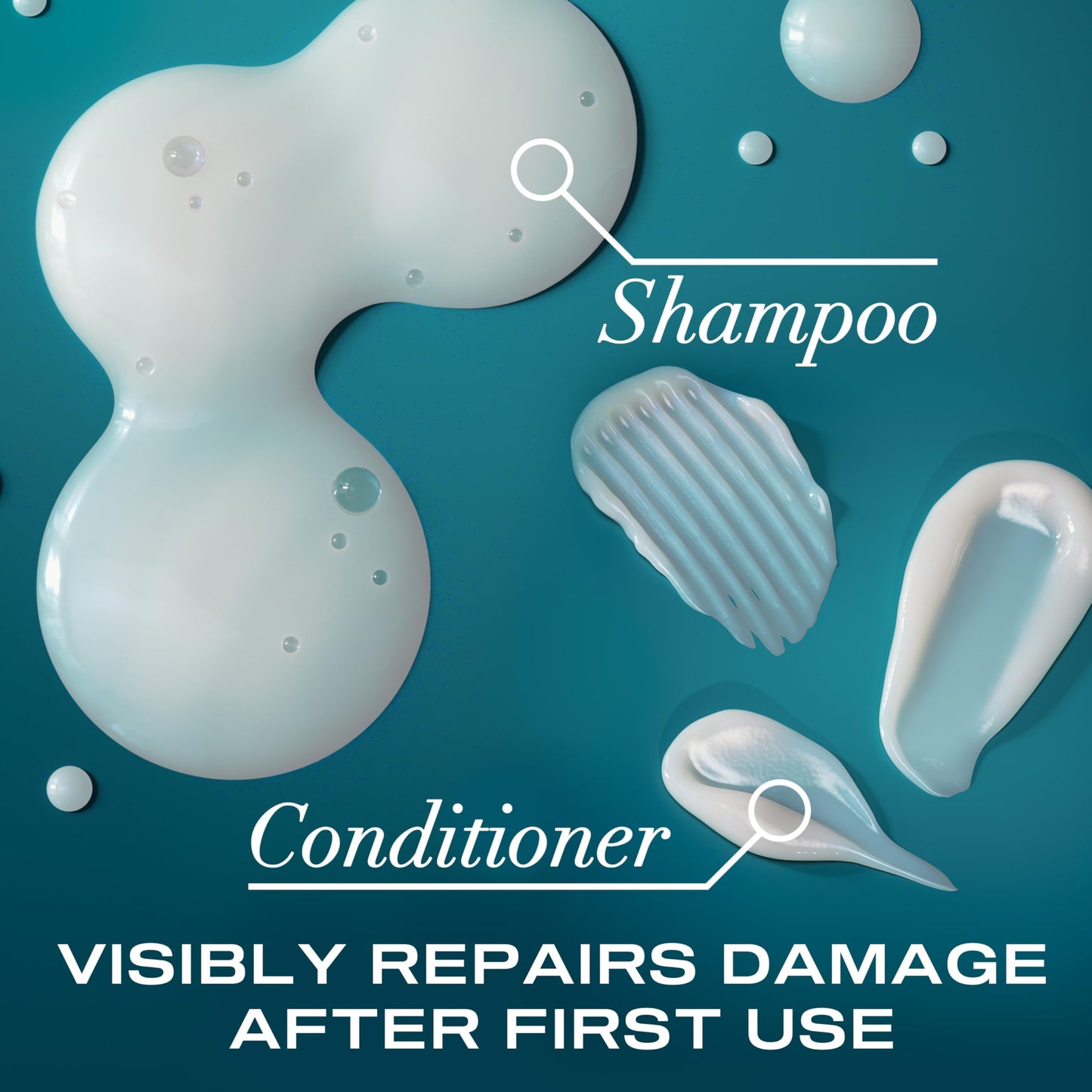 OGX Renewing + Argan Oil of Morocco Shampoo & Conditioner Set, Damage Repairing Shampoo & Conditioner Helps Strengthen & Repair Dry, Damaged Hair, Sulfate-Free Surfactants, 13 fl. Oz, 2 Pack