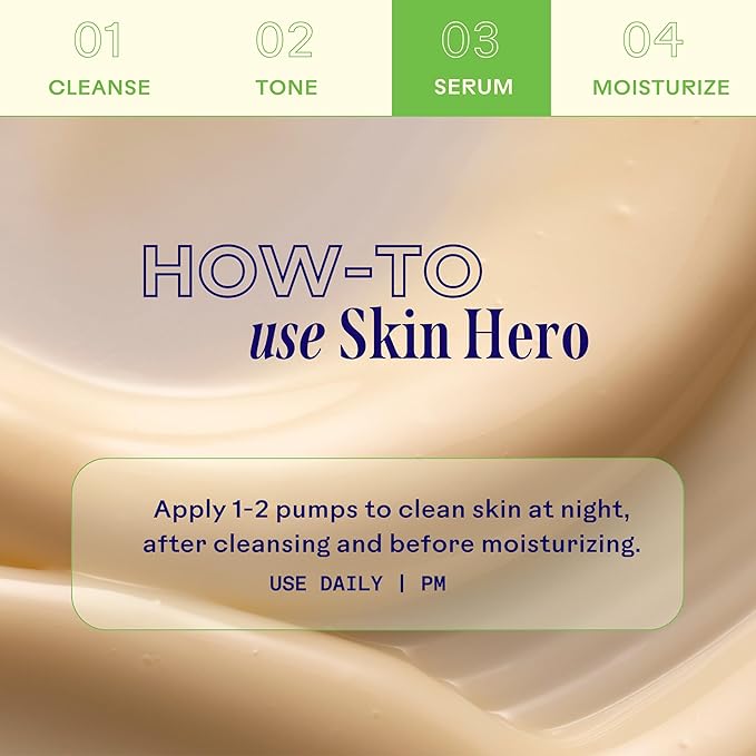 Three Ships SkinHero Bio Retinol Serum with Calendula + 2% Bakuchiol- Reduces Appearance of Fine Lines and Breakouts, Supports Skin Firmness (1 floz)
