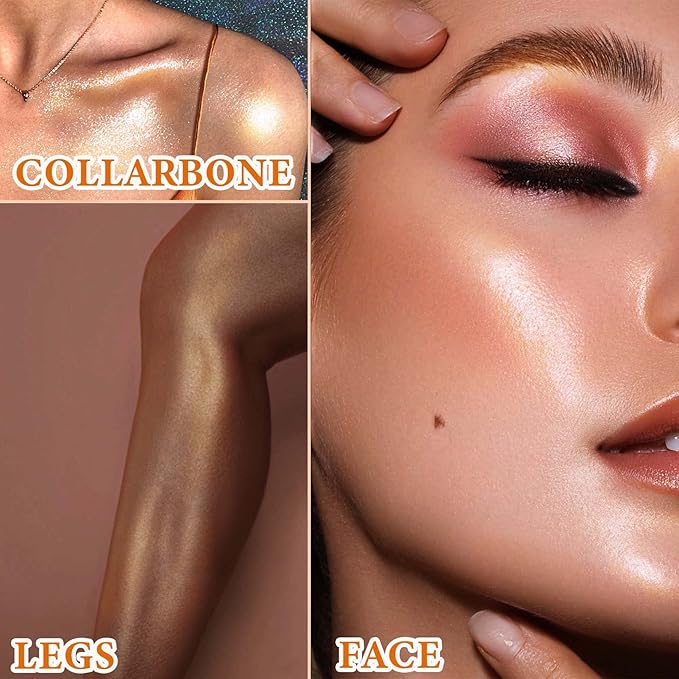 Body Luminizer Liquid Illuminator, Bronze Gold, Skin Foundation