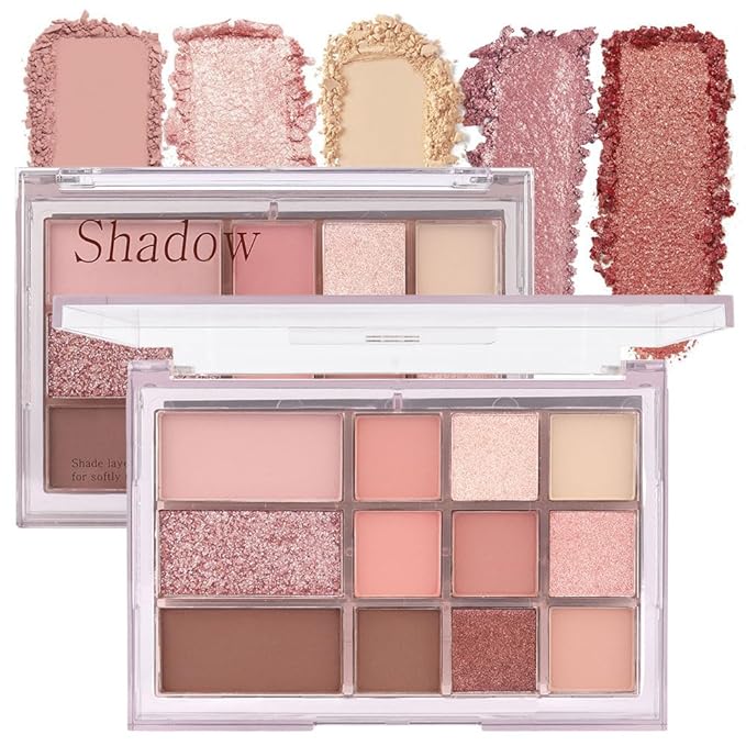 12 Girds Colorful Matte Shimmer Eyeshadow Palette