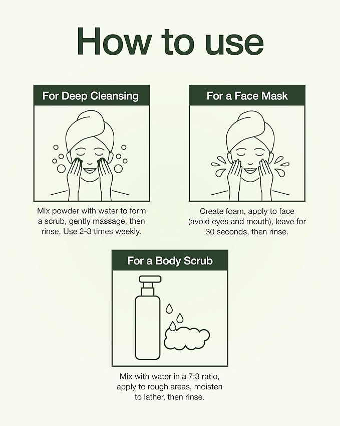 CENTELLIAN 24 Madeca Enzyme Cleansing Powder (2.03fl oz) - Gentle Daily Exfoliating Face Cleanser & Mask for Smooths Skin, Reduces Oil & Remove Impurities, Korean Skin Care. TECA, Mint Powder