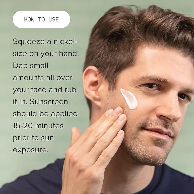 Cardon Men's SPF 30 Korean Sunscreen for Face, Facial Moisturizer With Sunblock, Anti-Aging Face Sunscreen, SPF Facial Moisturizer, Men's Skin Care Lotion with Cactus Extract (1 Bottle - 35ml)