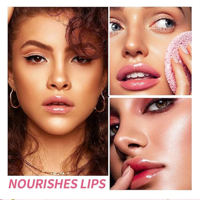 Hydrating Lip Glow Oil, Moisturizing Lip