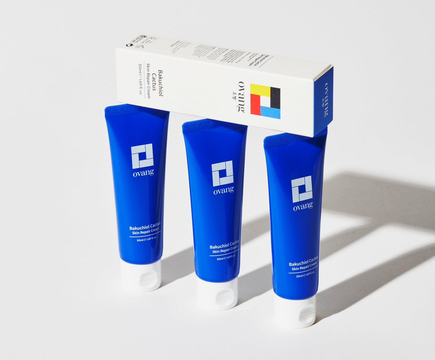 OVANG Bakuchiol Cactus Skin Repair Cream – Hydrating Moisturizer with Bakuchiol & Cactus Extract – Vegan, Cruelty-Free, Nourishing Korean Skincare (50ml / 1.69 fl.oz)