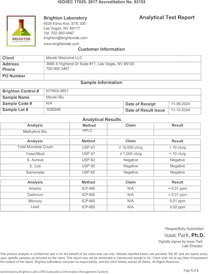 Methylene Blue Tallow Balm for Face – Beef Tallow Moisturizer with Coconut Oil and Honey – Methylene Blue Face Cream for All Skin Types – 3 oz