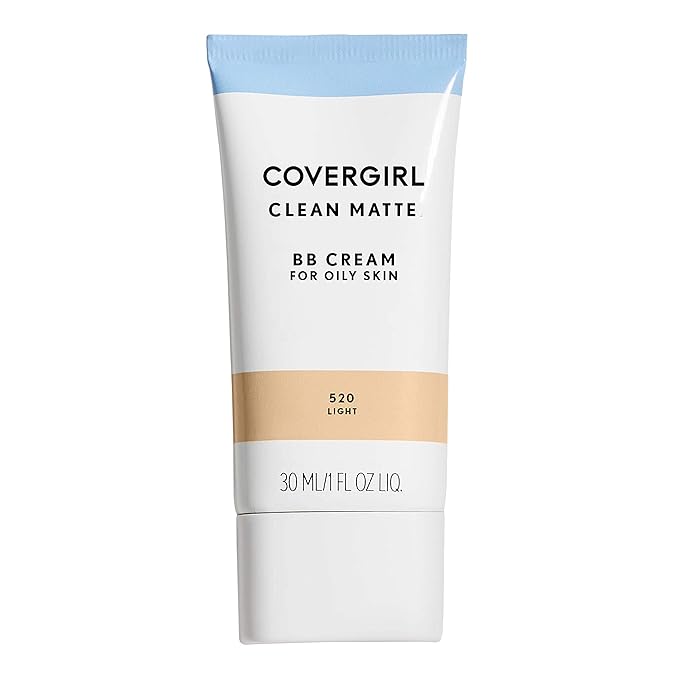 COVERGIRL - Clean Matte BB Cream, Oil-Free, Long-Lasting, 100% Cruelty-Free