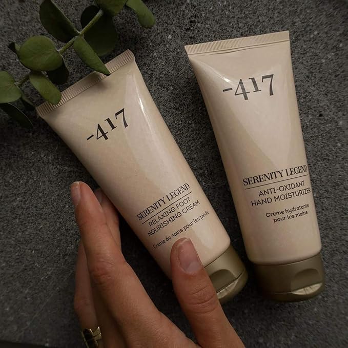 -417 Dead Sea Cosmetics Nourishing Foot Cream - Softening Foot Cream with Shea Butter & Non Greasy - Perfect for Cracked Dry Skin Repair - All Natural for Healthy Feet 3.4 oz
