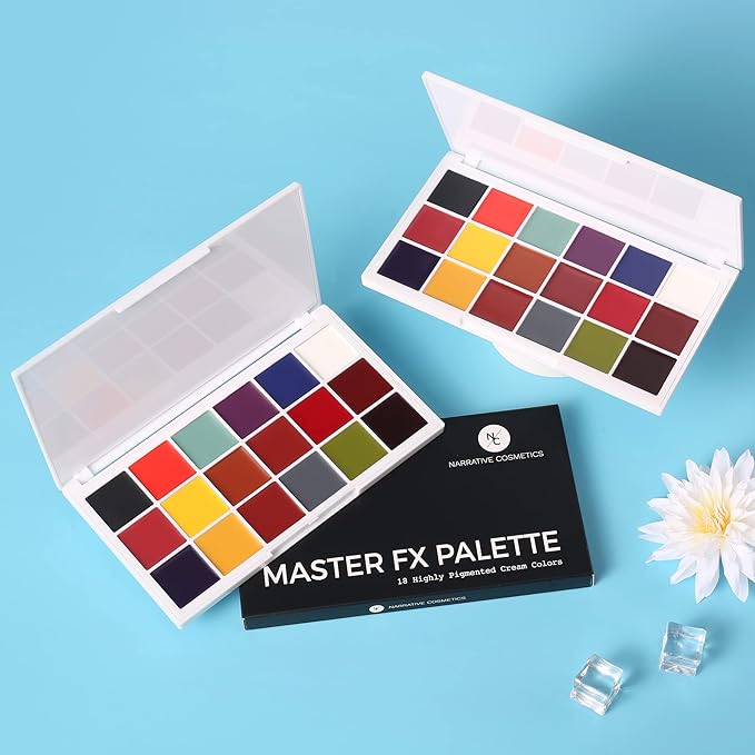 Master FX Palette, 18 Highly Pigmented Cream Colors,