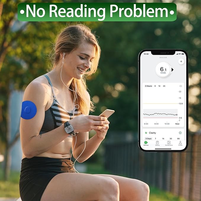 G7 Adhesive Patches Waterproof 20Pack G7 Overpatch Flexible CGM Tape Non-Glue Central Full Cover Hypoallergenic & Latex-Free Stelo Patch Overlay for 10-15 Days Long Stay, Multi-Colored