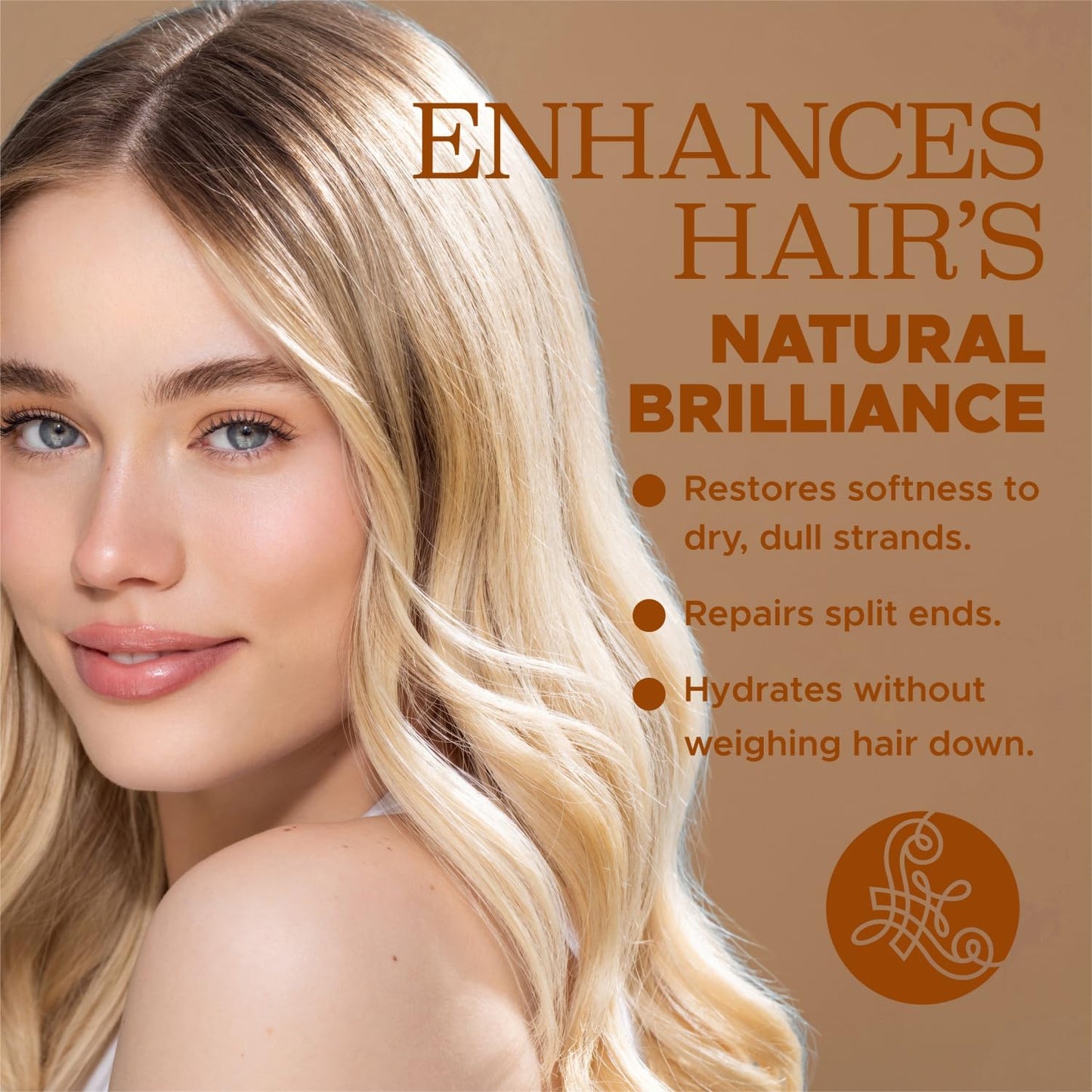 Luseta Manuka Honey Shampoo & Conditioner Set Hydrating and Moisturizing for Dry, Damaged and Dull Hair Restores Shine & Softness and Sulfate-Free 16.9oz*2