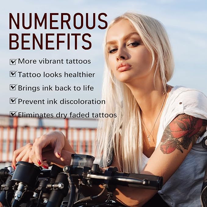 2pack Tattoo Aftercare Butter Balm, 2.6 oz, Old & New Tattoo Moisturizer Healing Brightener for Color Enhance, Natural Organic Tattoo Cream