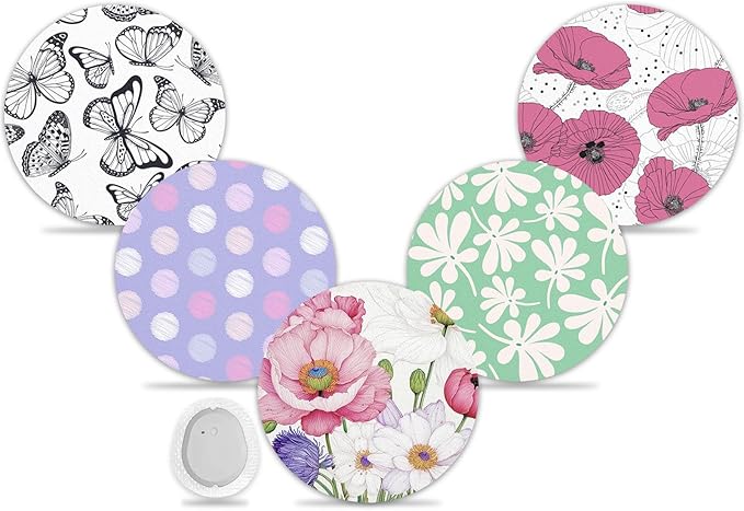 G7 Over Patches 20 Pack Waterproof Adhesive Patch for Dexcom G7 & Stelo CGM Tape Non-Glue Central Stelo Overpatch Hypoallergenic & Latex-Free Long Stay for 15 Days