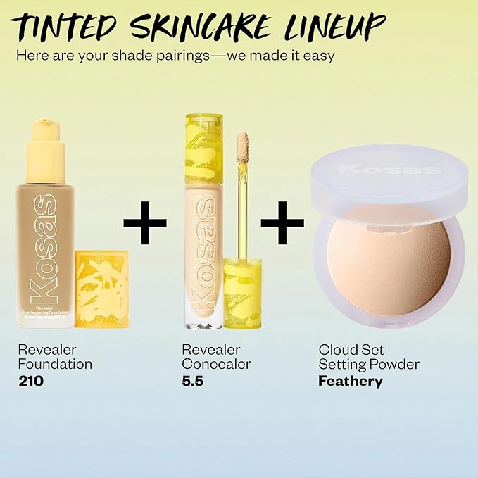 Kosas Revealer Skin-Improving Foundation with SPF 25 Protection