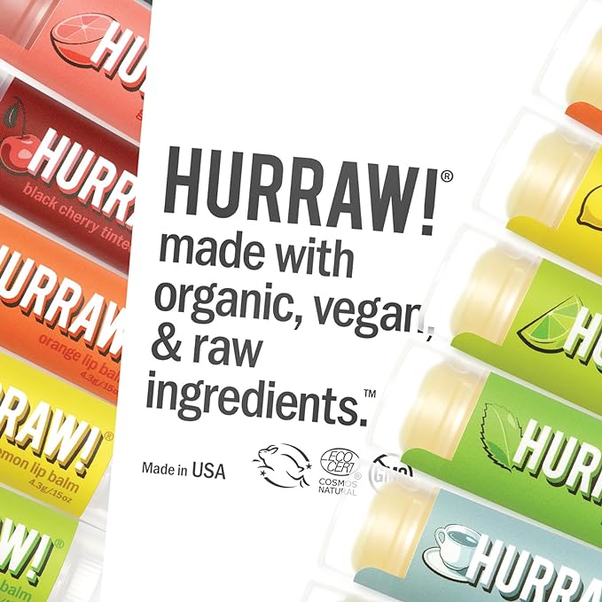 Hurraw! Licorice Lip Balm: Organic, Certified