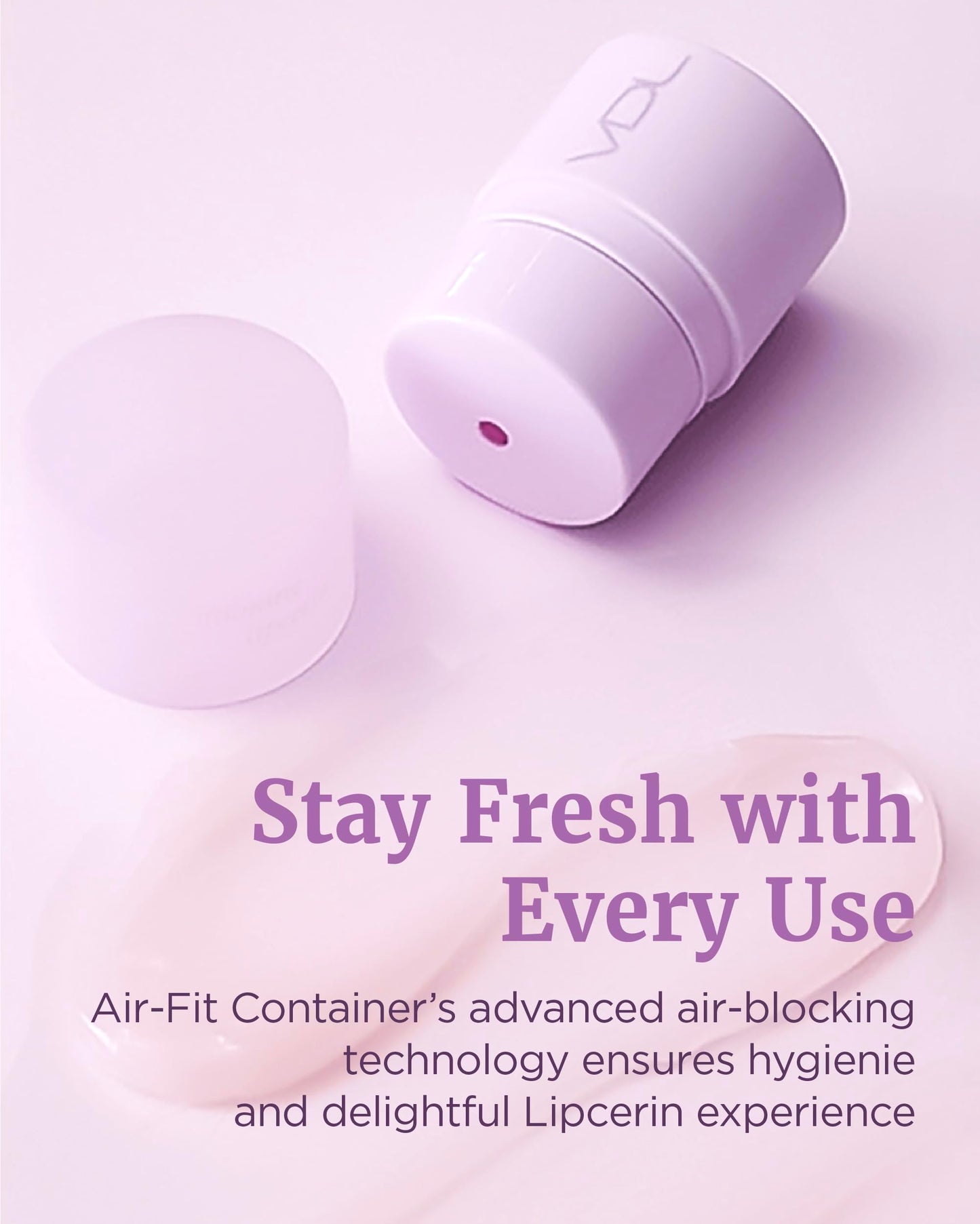 VDL Herbal Lipcerin (0.5fl oz) - Bergamot, Mallow Leaf, Sage. Long Term Moisturizing, Plumping, Conditioning Lip Gloss Balm. Korean Skin Care Sleeping Mask for Dry, Chapped Lips.