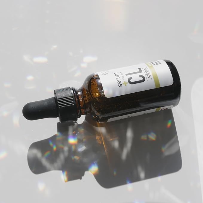 CLARA'S NEW YORK 7X Collagen Facial Serum with Ceramide, Hyaluronic Acid & Vitamin E – Firming, Hydrating, Anti-Aging Face Serum – 30ml / 1 fl oz – Made in USA