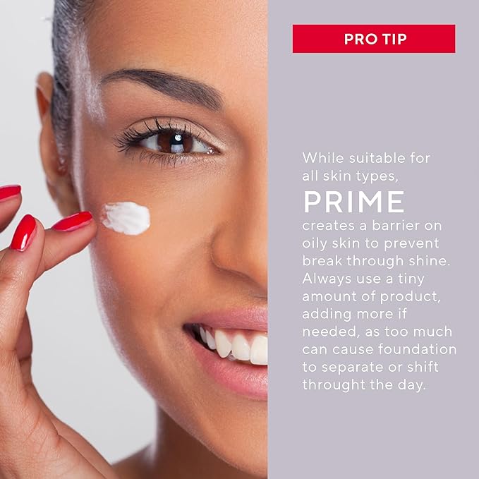 Mirabella Prime for Face, Makeup Primer, Weightless Silicone Skin Types