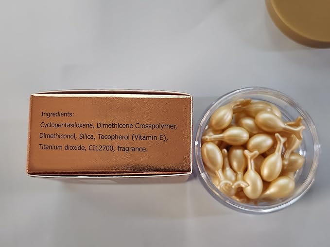 Active Skin Repair, Nourishing Anti Aging Night Serum Capsules for Face - Vitamin E, Supports Facial Skin Brightening and Corrects Dark Spots (1)