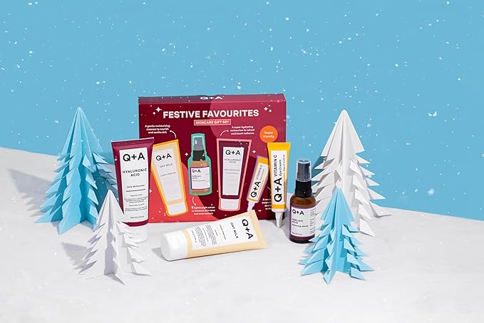 Q+A Festive Favourites Gift Set, containing